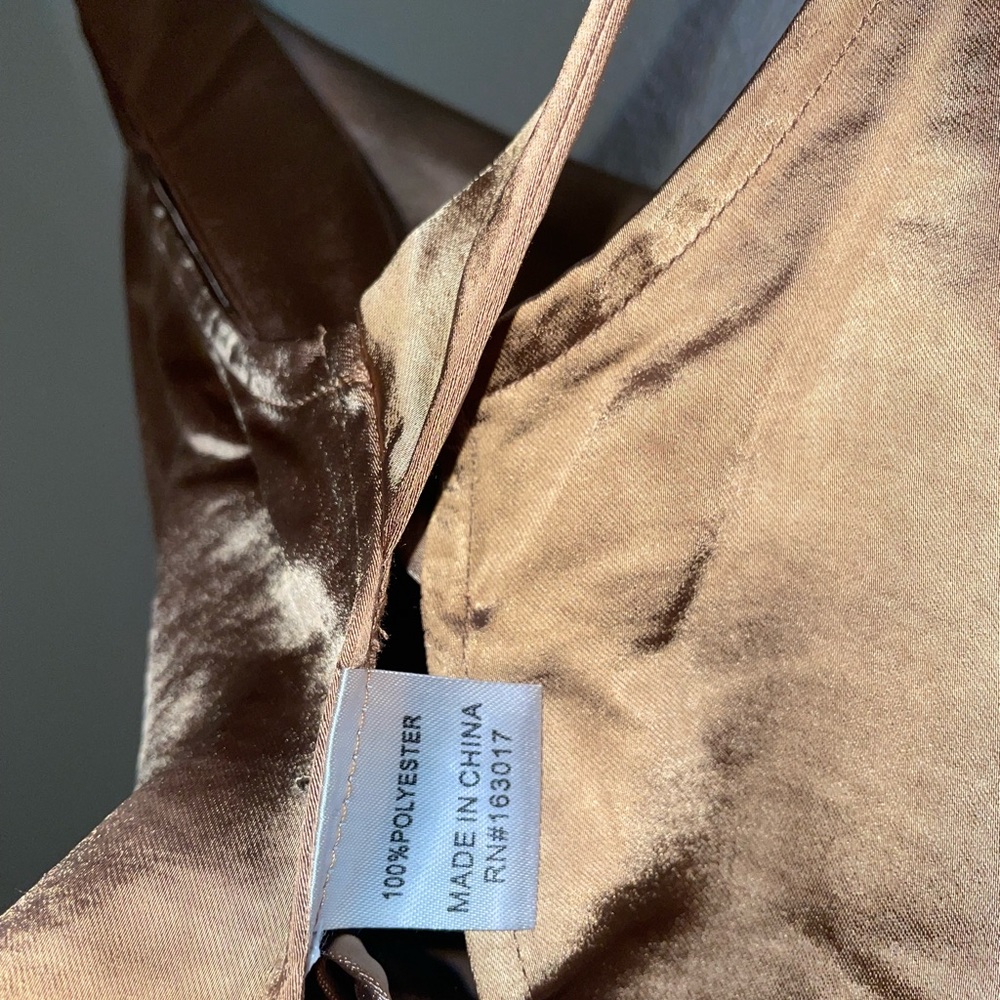 NWOT Princess Polly Raeleen Top Brown - Picture 5 of 11
